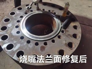 爐頭法蘭密封面修復