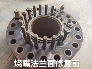 爐頭法蘭密封面修復
